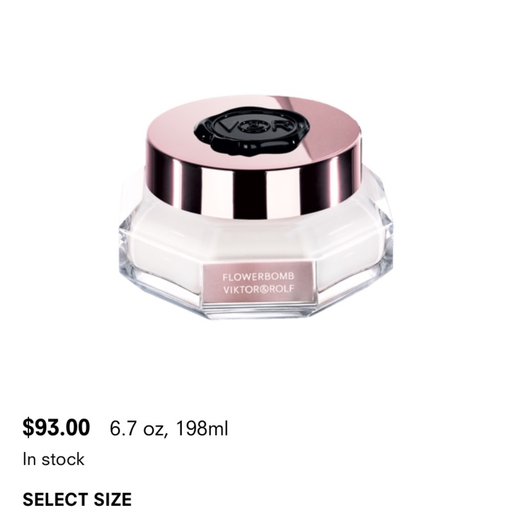 Flowerbomb Body Cream (Brand New)